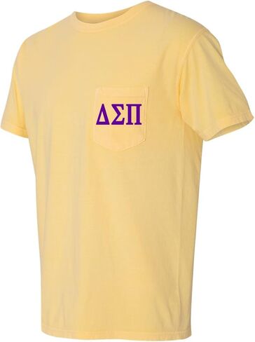 تي شيرت Delta Sigma Pi Business Fraternity Comfort ذو ألوان جيب in Kuwait