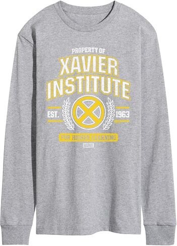 Marvel X - Men - Property of Xavier Institute - Men's Long Sleeve Graphic T-Shirt in Saudi Arabia