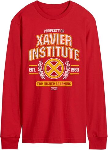Marvel X - Men - Property of Xavier Institute - Men's Long Sleeve Graphic T-Shirt in Saudi Arabia