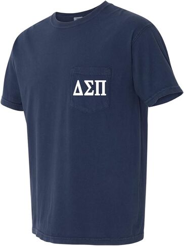 تي شيرت Delta Sigma Pi Business Fraternity Comfort ذو ألوان جيب in Kuwait