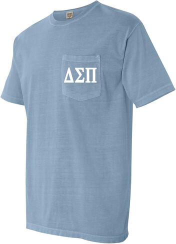 تي شيرت Delta Sigma Pi Business Fraternity Comfort ذو ألوان جيب in Kuwait