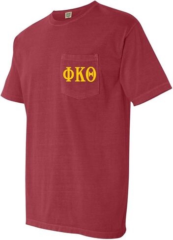 تي شيرت Phi Kappa Theta Fraternity Comfort ذو الألوان الجيبية in Kuwait