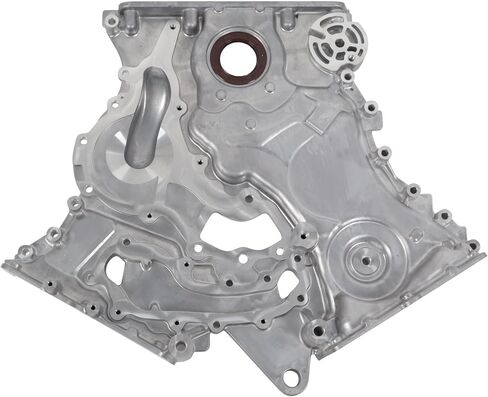 غطاء سلسلة توقيت المحرك مع حشية 68079231AD بديل لسيارة جيب رانجلر 2012-2018 3.6L V6 غطاء توقيت المحرك الأمامي يحل محل 68079232AB 68079231AA in Saudi Arabia