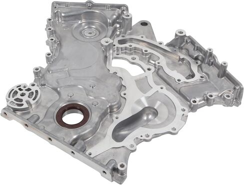 غطاء سلسلة توقيت المحرك مع حشية 68079231AD بديل لسيارة جيب رانجلر 2012-2018 3.6L V6 غطاء توقيت المحرك الأمامي يحل محل 68079232AB 68079231AA in Saudi Arabia
