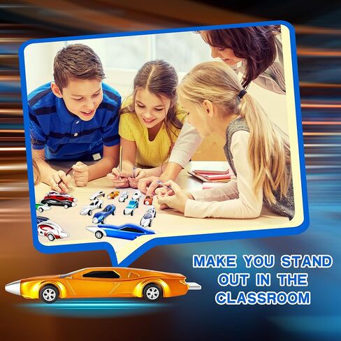 25 Pcs Cool Car Pens Fun Racing Car Pens Funny pen for Office School Stationary Birthday Party Favors, 4 Styles in Kuwait