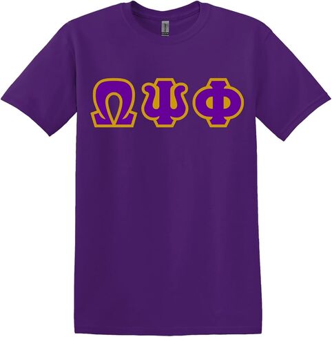 Omega Psi Phi Twill Letter Shirt in Kuwait