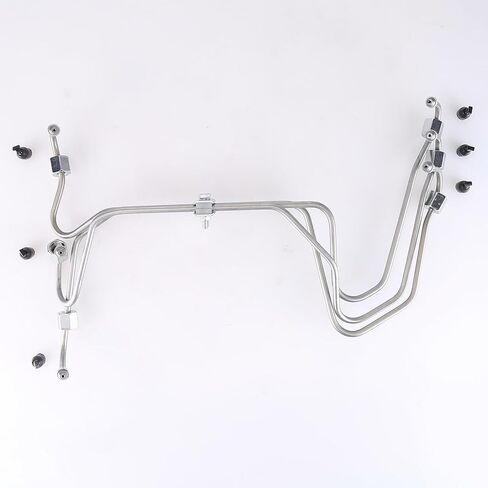 PHEZEN Fuel Injector Line Set Compatible for 1994-1998 5.9 5.9L 12 Valve Cummins Fuel injector oil pipe 3925805 in Kuwait