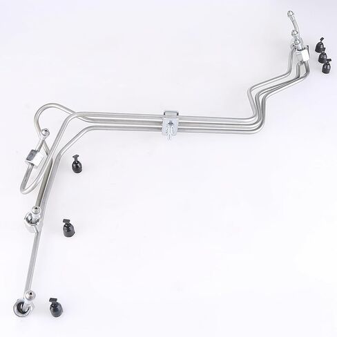 PHEZEN Fuel Injector Line Set Compatible for 1994-1998 5.9 5.9L 12 Valve Cummins Fuel injector oil pipe 3925805 in Kuwait