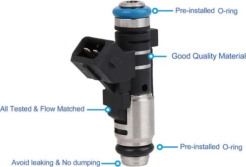 IPM002 Fuel Injector for Peugeot Partner 1.6L 2003-2018 for Peugeot 206 1.4L 2000-2009 Replacement Injector in Saudi Arabia