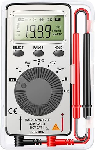 Digital Multimeter Auto-Ranging Voltmeter Tester Meter Voltage Meter Multifunctional Pocket Multi Tester with NCV- Contact Tester Electrical in Kuwait