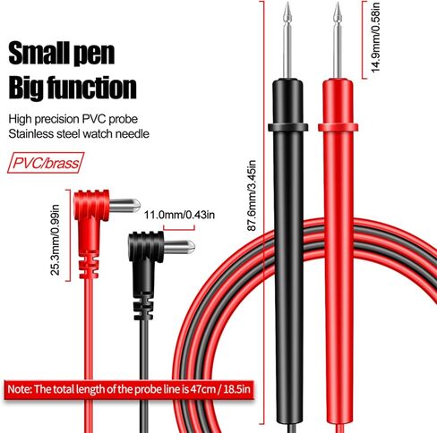 Digital Multimeter Auto-Ranging Voltmeter Tester Meter Voltage Meter Multifunctional Pocket Multi Tester with NCV- Contact Tester Electrical in Kuwait