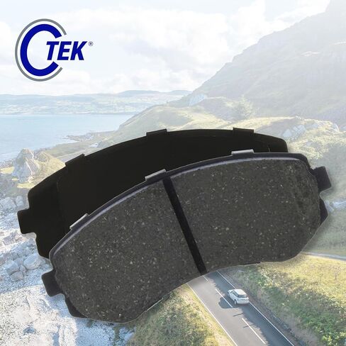 Centric C-Tek 102.12840 Automotive Replacement Rear Semi Metallic Disc Brake Pad Fits Select Hyuandai Entourage/Equus/Genesis/Santa Fe, Kia Borrego/K900/Sedona/Sorento in Saudi Arabia
