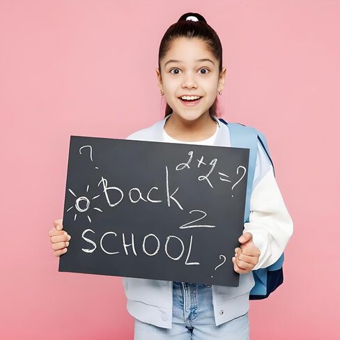 لافتة سبورة مع سلسلة مقاس 8 × 12 بوصة، لافتة لوحة رسائل قابلة للمسح مزدوجة الجوانب، لافتة سبورة خشبية صغيرة مع قلم طباشير سائل، لوحة رسائل معلقة للبار وديكورات المناسبات الخاصة in Kuwait