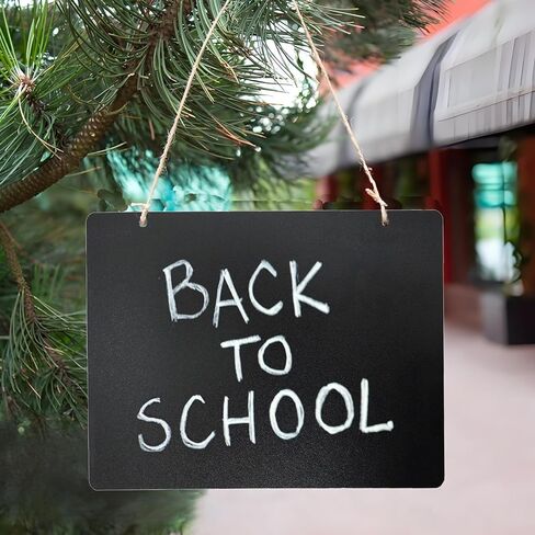 لافتة سبورة مع سلسلة مقاس 8 × 12 بوصة، لافتة لوحة رسائل قابلة للمسح مزدوجة الجوانب، لافتة سبورة خشبية صغيرة مع قلم طباشير سائل، لوحة رسائل معلقة للبار وديكورات المناسبات الخاصة in Kuwait