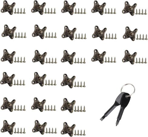 12pcs Removable Corner Brace Butterfly Shape Support Connector Bracket Alternative to Right-Angle L Shape Corner Brace, Electroplating Process Corner Code Metal Brackets for Wood, Furniture, Silver in Kuwait