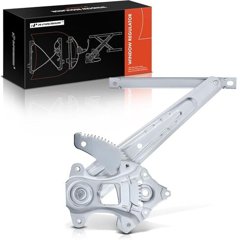 A-Premium Electric Power Window Regulator Without Motor Compatible with Nissan Versa 2012-2024, Rear Left Driver Side in Saudi Arabia