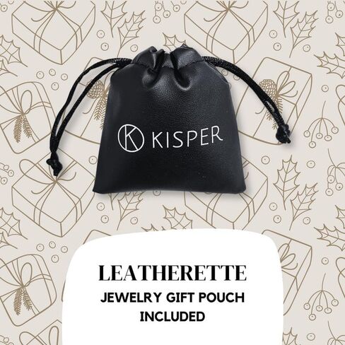 KISPER Italian 925 Sterling Silver 5mm Curb Cuban Link Chain Necklace & Solid Diamond-Cut Cuban Link Curb Chain Bracelet Set - 18" Necklace & 7" Bracelet - Made in Italy in Saudi Arabia