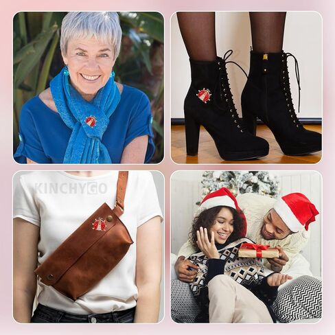 10 Pack Ladybug Brooch Pin Rhinestone Metal Enamel Animal Insect Lapel Badges for Women Men Shirt Dress Coat Decoration Party in Kuwait