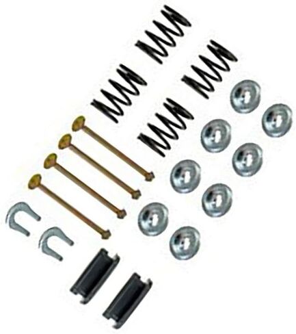 Front Drum Brake Shoe Hold Down Kit for Dodge A100 Truck 1964 1965 1966 1967 1968 1969 1970, for B100 Van 1971 1972, for Charger 1966 1968 1969 1970 1971 1972 1973 1974 in Saudi Arabia