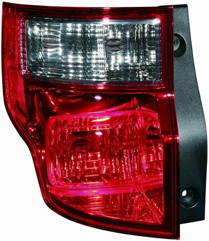 DEPO 317-1990L-US1 عدسة مصباح خلفي لسائق Honda Element وغطاء، أحمر in Saudi Arabia