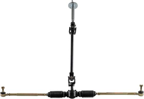 Steering Wheel Assembly with Tie Rod Rack Adjustable Shaft Kit fit for 110cc 125cc Go Kart Bike in Kuwait