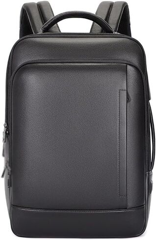 Genuine Leather Business Shoulder Bag for Men Cowhide Travel Backpack Large Capacity Laptop Computer Messenger Bag in Kuwait