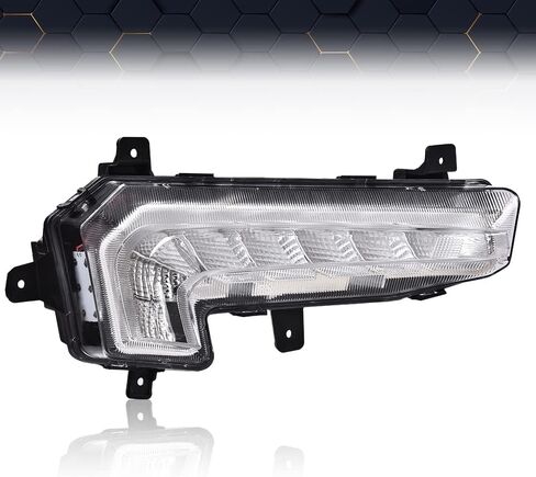 مصابيح الضباب PIT66 LED DRL متوافقة مع مصباح الجري النهاري الممتص الصدمات Chevy Malibu XL 2016 2017 2018 in Saudi Arabia
