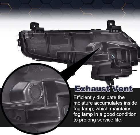 مصابيح الضباب PIT66 LED DRL متوافقة مع مصباح الجري النهاري الممتص الصدمات Chevy Malibu XL 2016 2017 2018 in Saudi Arabia