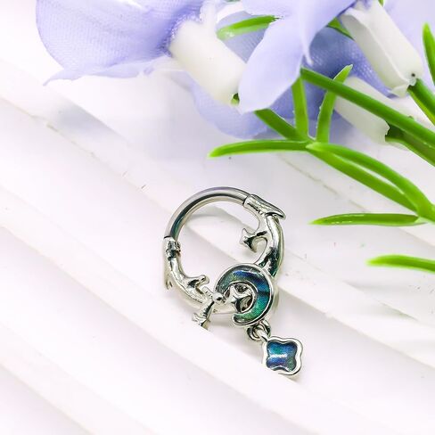 VERAMI Septum Nose Rings for Women 16G Nose Ring Hoops Hypoallergic Stainless Steel Cartilage Earrings Helix Lip Conch Tragus Daith Piercing Jewelry in Saudi Arabia