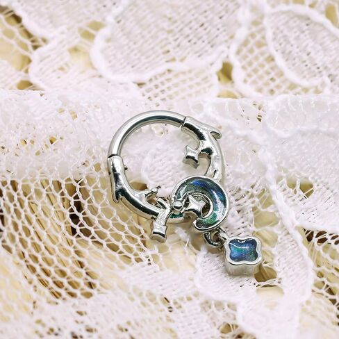 VERAMI Septum Nose Rings for Women 16G Nose Ring Hoops Hypoallergic Stainless Steel Cartilage Earrings Helix Lip Conch Tragus Daith Piercing Jewelry in Saudi Arabia