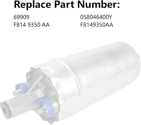 69909 Electric Fuel Pump for Ford F250 F350 F450 F550 Super Duty Excursion E350 Super Duty 1999 2000 2001 2002 2003 7.3 in Kuwait