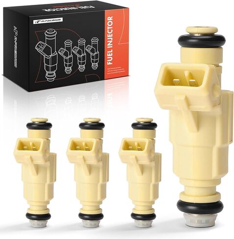 A-Premium Fuel Injectors Compatible with Ford Escort 1997-2002 & Mercury Tracer 1997-1999 2.0L, Gas, Set of 4, Replace# 0280155705 in Saudi Arabia