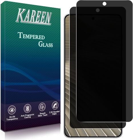 KAREEN 2 Pack Screen Protector for Samsung Galaxy A16 5G / 4G 6.7-Inch Tempered Glass, Anti-Scratch, Bubble Free, Case Friendly in Saudi Arabia
