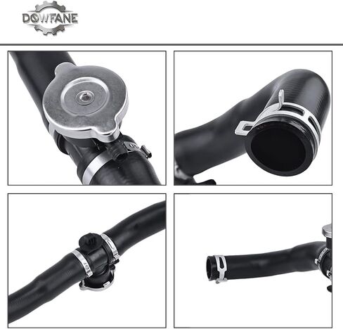 Upper Radiator Coolant Inlet Hose 5058172AH 5058172AE 5058172AI Compatible with Dodge Caliber Compatible with Jeep Compass 5058172AF 5058172AG 5058172AJ in Saudi Arabia