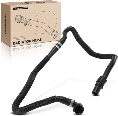 A-Premium Radiator Coolant Hose Compatible with BMW 535i 2010-2016, 535i xDrive 2010-2016, 535i GT 2010-2017, 535i GT xDrive 2011-2017, 740i 2011-2012, 740Li 2011-2012, Activehybrid 5 2012-2016, 3.0L in Saudi Arabia