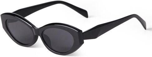 Vintage Tortoiseshell Oval Sunglasses Women Men Cat Eye Sunglasses in Saudi Arabia