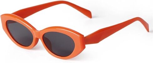 Vintage Tortoiseshell Oval Sunglasses Women Men Cat Eye Sunglasses in Saudi Arabia