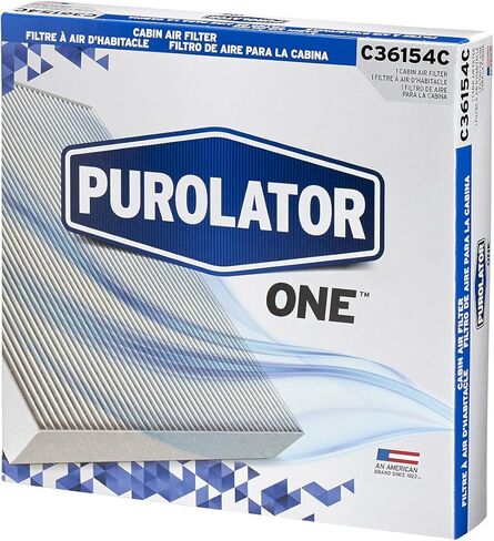 فلتر هواء المقصورة المتقدم Purolator C36154C PurolatorONE متوافق مع مركبات مختارة من جنرال موتورز in Saudi Arabia
