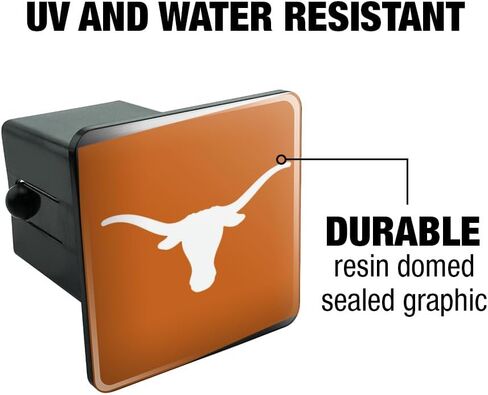GRAPHICS & MORE University of Texas Primary Logo Tow Trailer Hitch Cover Plug Insert 2" in Saudi Arabia