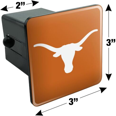 GRAPHICS & MORE University of Texas Primary Logo Tow Trailer Hitch Cover Plug Insert 2" in Saudi Arabia