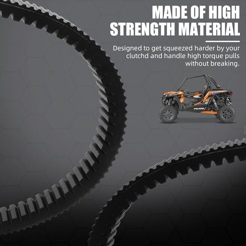 Drive Belt Compatible with Can-Am Defender HD10/HD8/Max HD8/Max HD10,Maverick X3/Trail/Sport Max and More,OEM Replace:422280656 422280654 in Saudi Arabia