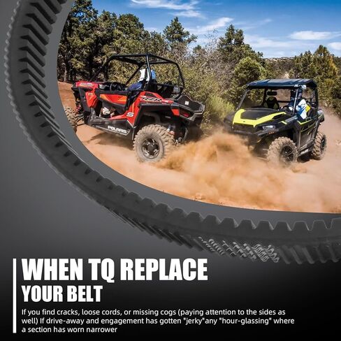Drive Belt Compatible with Can-Am Defender HD10/HD8/Max HD8/Max HD10,Maverick X3/Trail/Sport Max and More,OEM Replace:422280656 422280654 in Saudi Arabia