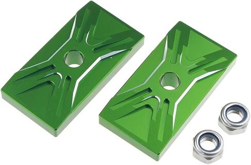 LeosHi Chain Adjuster Swingarm End Cap Compatible with Ninja 400 300 250R 250SL Z400 Z250 Z300 VERSYS-X 300 250 Motorcycle Accessories (Color : Black) in Kuwait