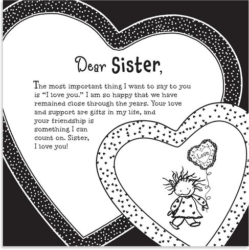 Blue Mountain Arts 2025 Hanging Wall Calendar (A Sister Always… a Friend Forever) by Marci & the Children of the Inner Light Is a Sweet Gift for a Sister—12 Months, 12 x 12 inches in Kuwait