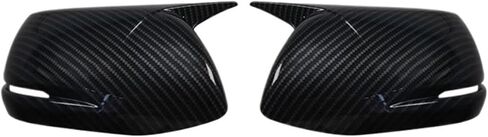 Car Carbon Fiber Plastic Rearview Mirror Cover Cap Housing Fit Compatible With Honda CRV CR-V 2012-2016(Carbon Look) in Saudi Arabia