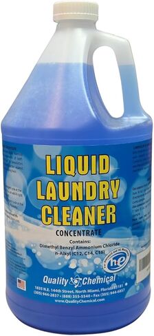 Laundry Sanitizer/for Commercial or Household use/Made in USA/Quality Chemical / 1 Gallon (128 oz.) in Kuwait