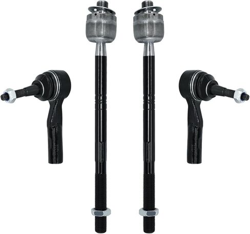4Pcs Front Inner Outer Tie Rod, Front Inner Steering Tie Rod End Set Compatible with 2011-2015 Chevrolet Cruze & Malibu, 2014-2019 Impala, 2011-2017 Buick Lacrosse & Verano & Regal in Saudi Arabia
