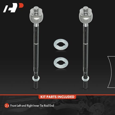A-Premium 2 x Front Inner Tie Rod Ends, Compatible with Ford Mustang 2011 2012 2013 2014 in Saudi Arabia