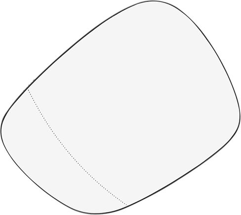 for BMW X3 11-14 Wide Angle Mirror Glass Heated with Backing Plate Driver Left Side Rearview Mirror Glass in Saudi Arabia