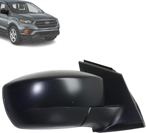 Mirror Right Passenger Side Compatible with Ford Escape 2017-2019 | DIRECT REPLACEMENT | Textured | Glass | ‎GJ5Z17682AB GJ5Z17D742AA | FO1321564 in Kuwait